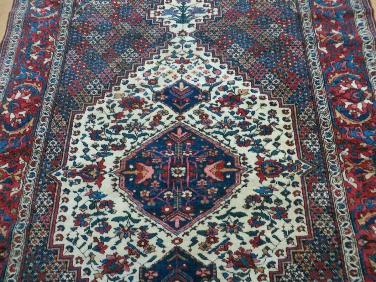 4' X 7' Vintage Handmade Turkish Floral Orient Medallion Wool Veg Dye Rug Nice - Jewel Rugs, view 5