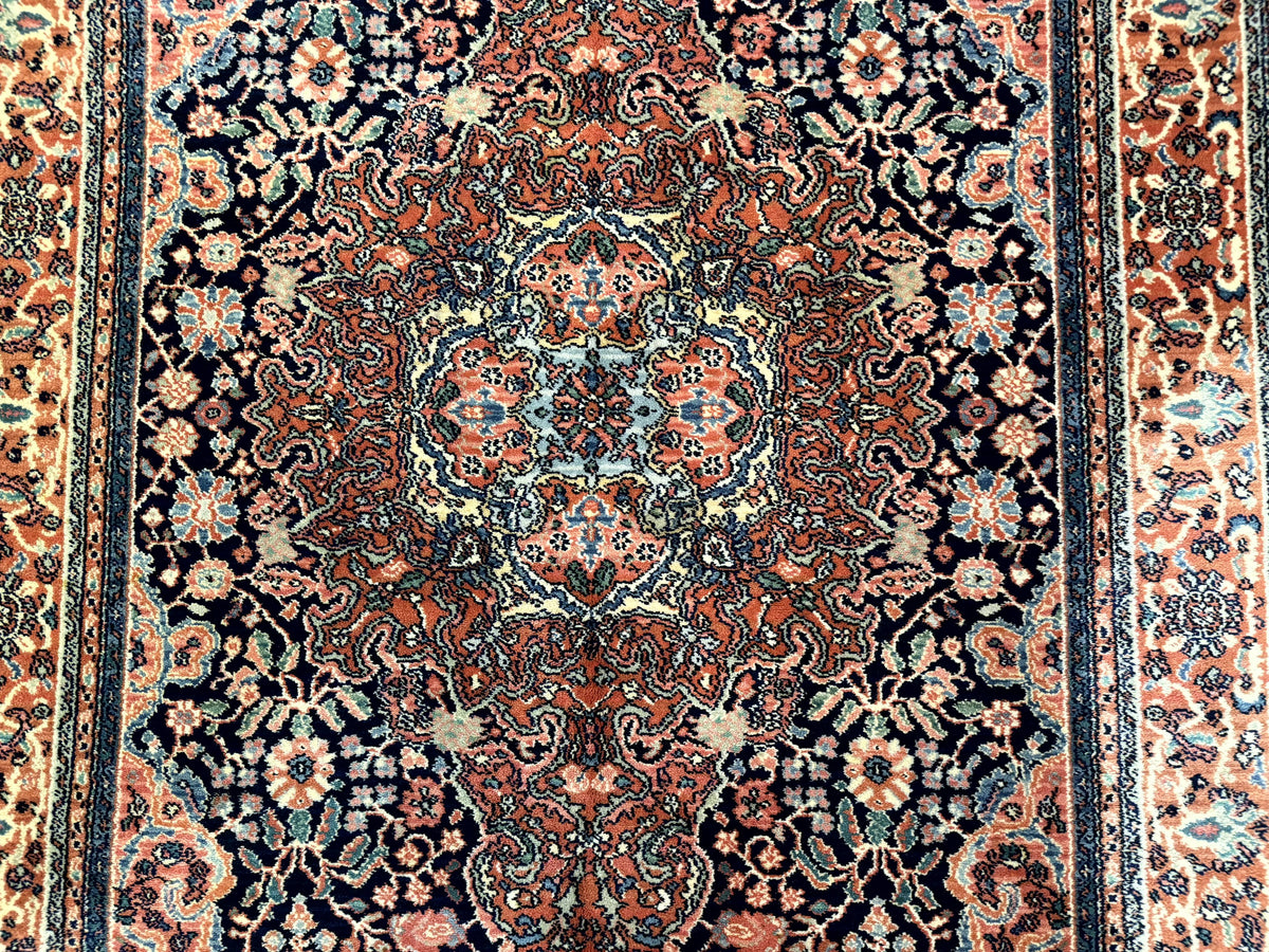 Karastan Rug 5.9 x 9, Kashan Medallion #741, Original Collection 700 Series, Discontinued, Wool Pile - Jewel Rugs, view 5