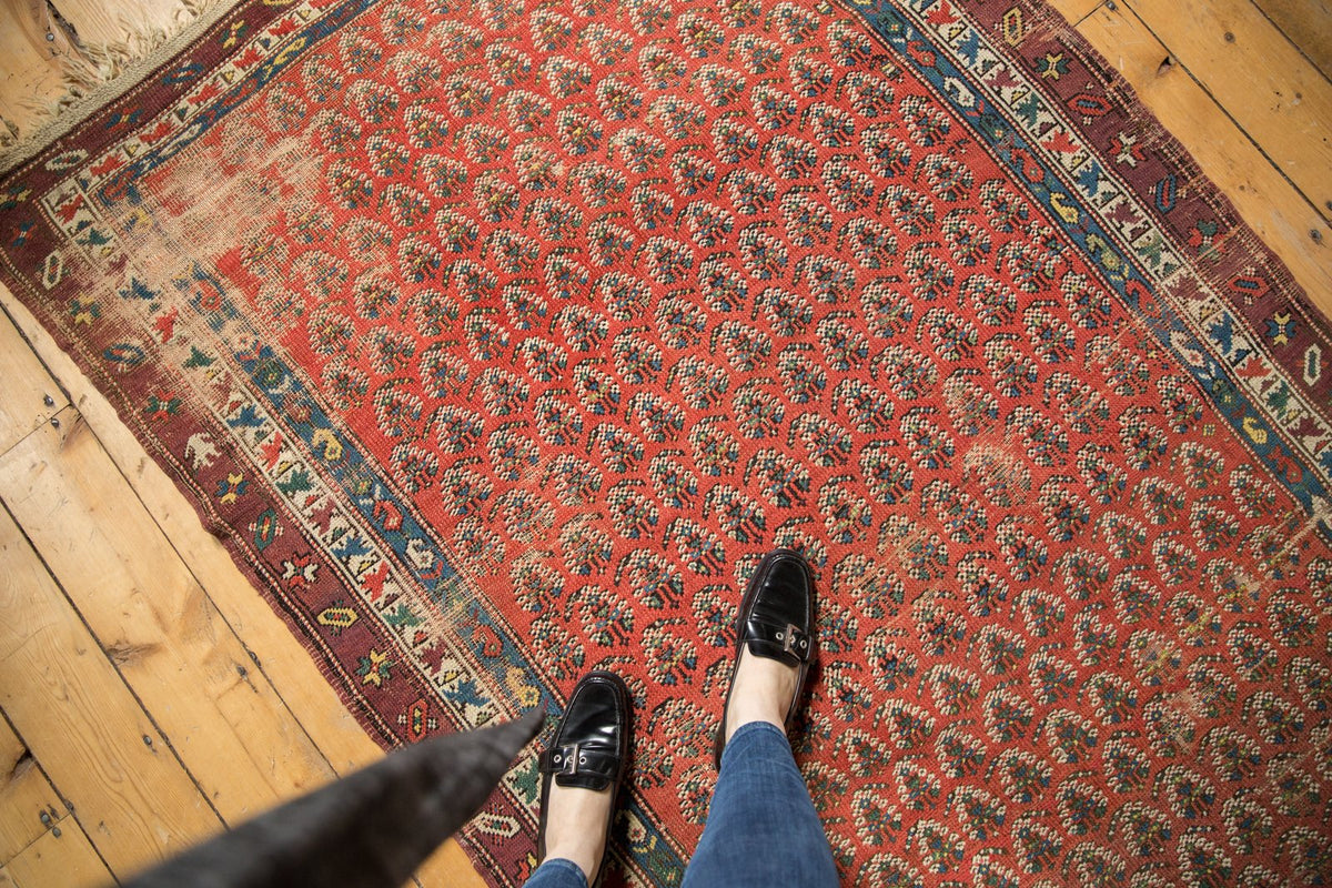 4x8 Antique Caucasian Rug Runner