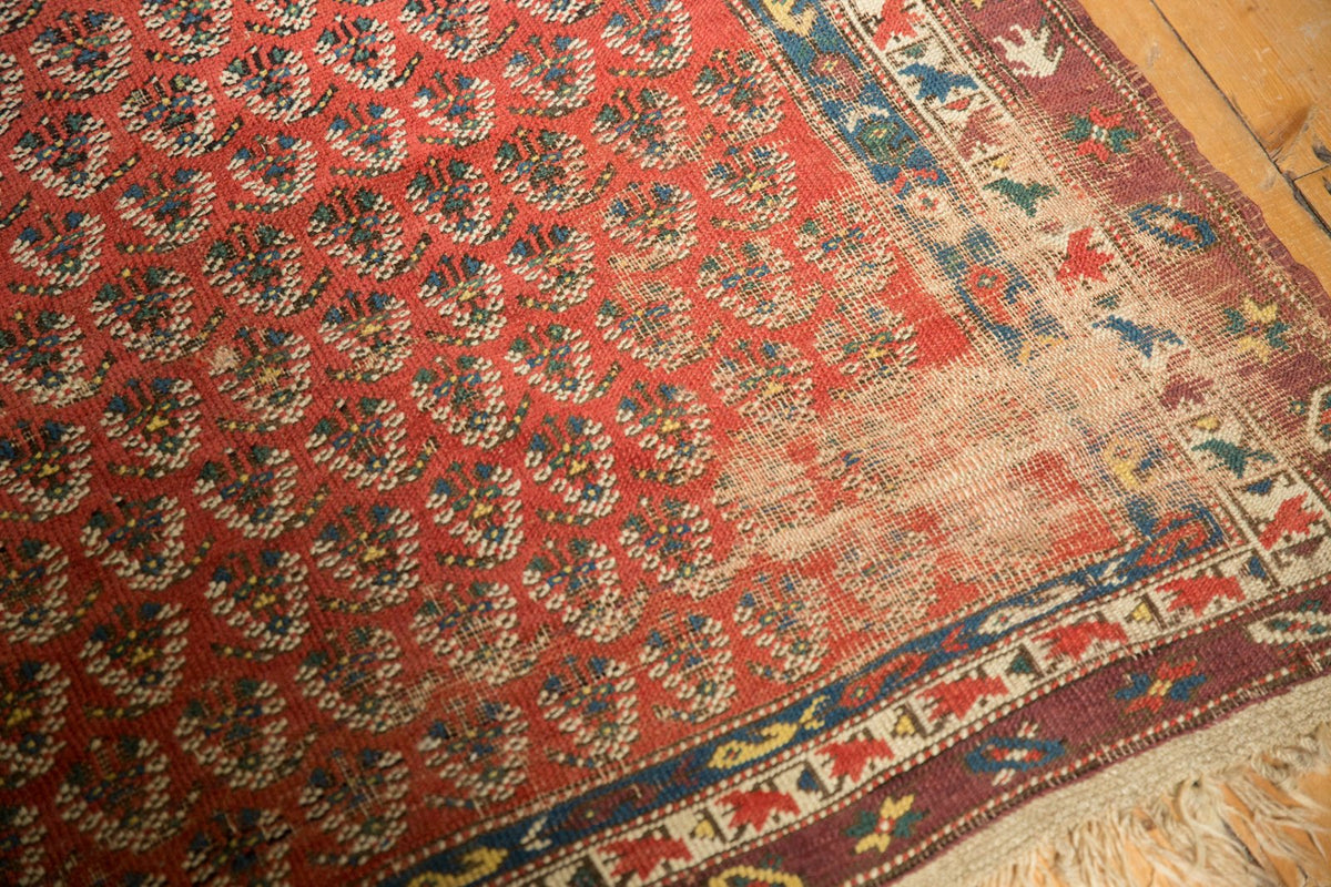 4x8 Antique Caucasian Rug Runner