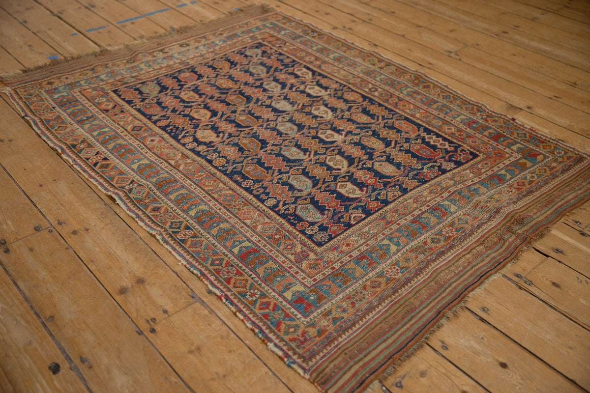 4x5.5 Antique Afshar Rug