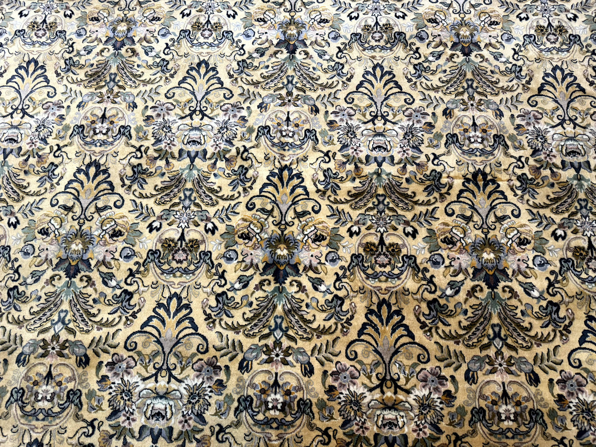 Pak Persian Rug 8x10, Allover Pattern, Fine 225 KPSI, Cream - Jewel Rugs, view 5