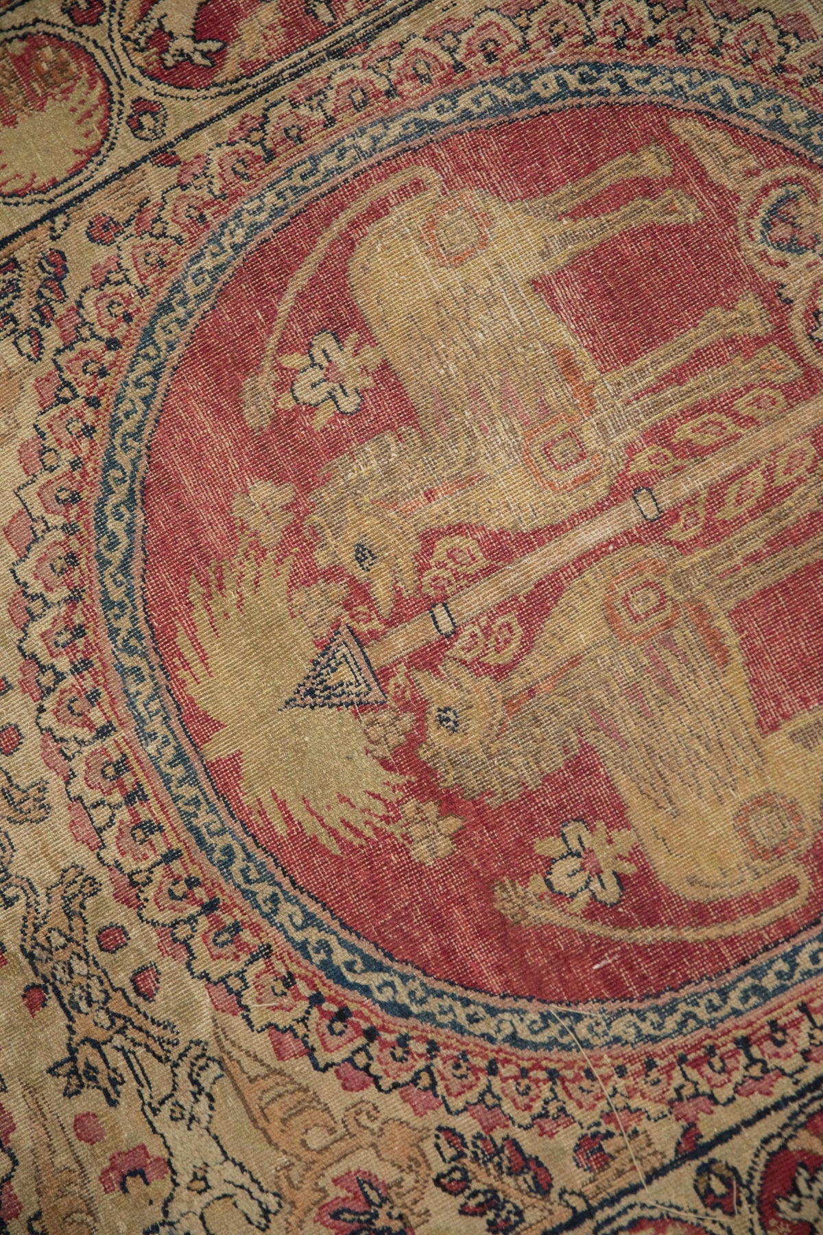 3x11.5 Antique Kerman Rug Runner