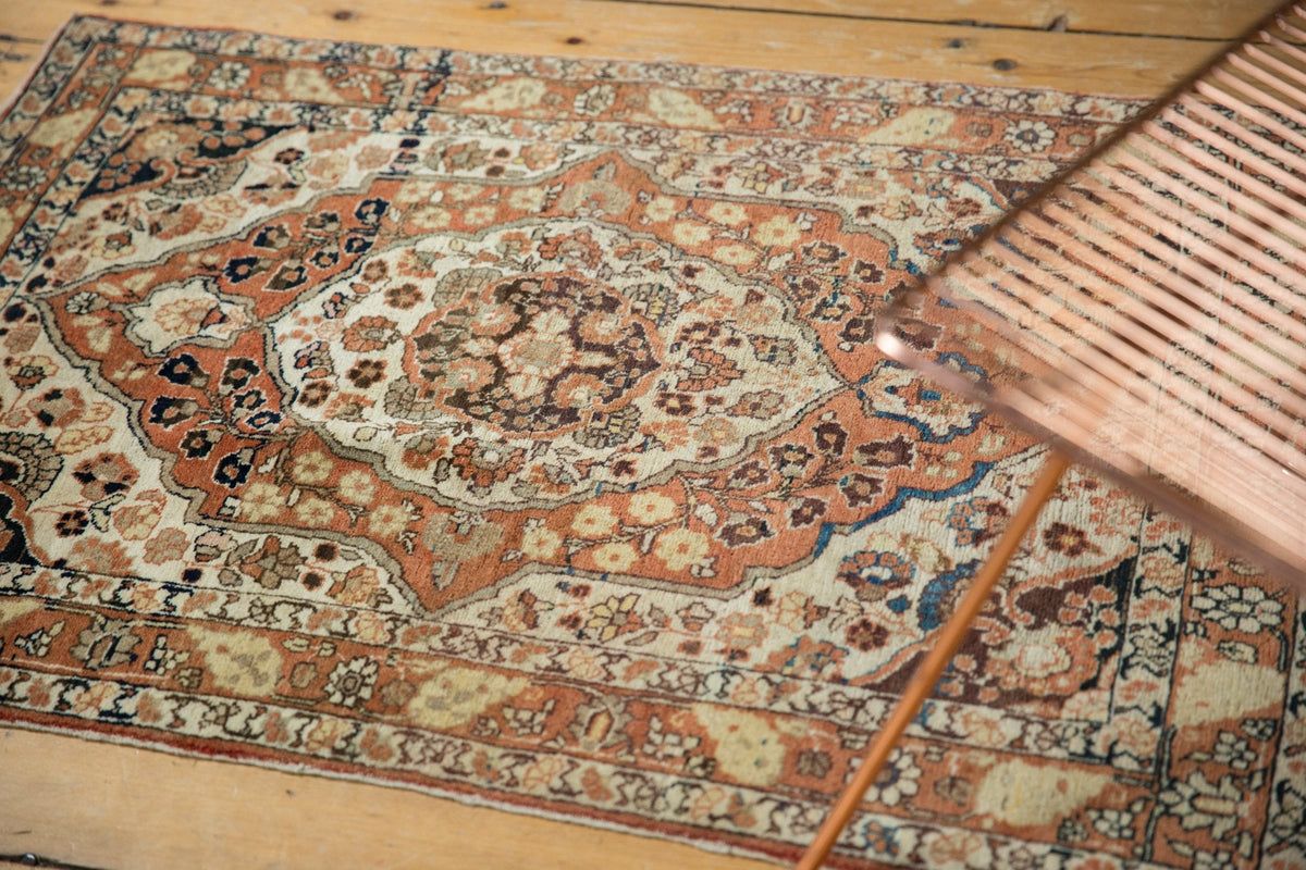 2.5x4 Antique Haji Jalili Tabriz Rug