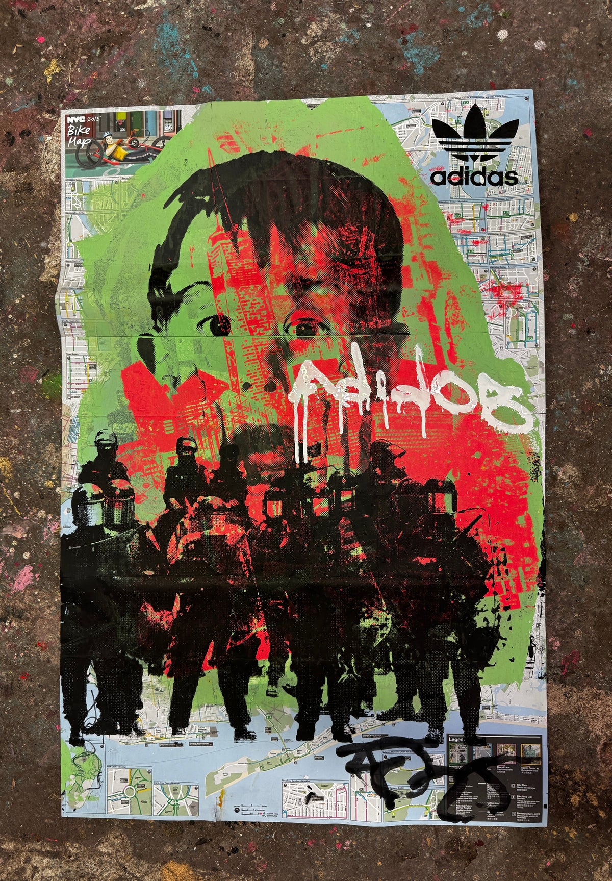 Child Gaze Through The Chaos - Denis OUCH