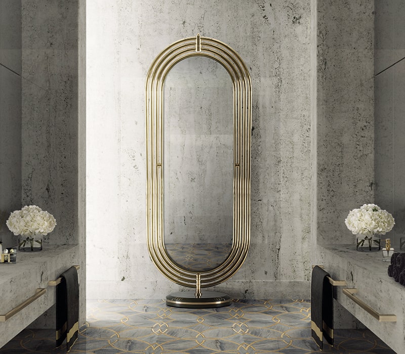 Colosseum Floor Mirror