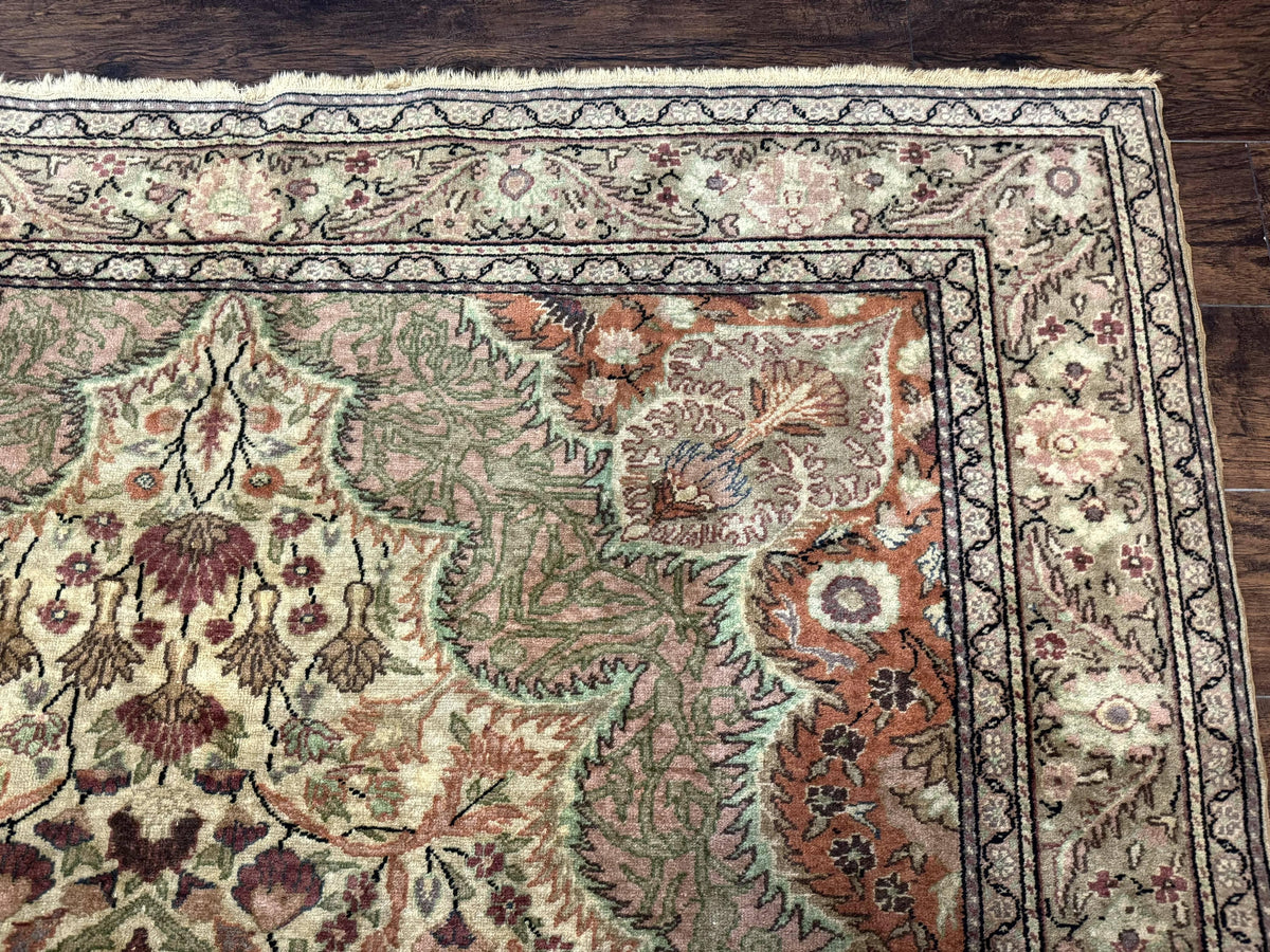 Antique Turkish Kayseri Rug 7x10 - Jewel Rugs, view 8