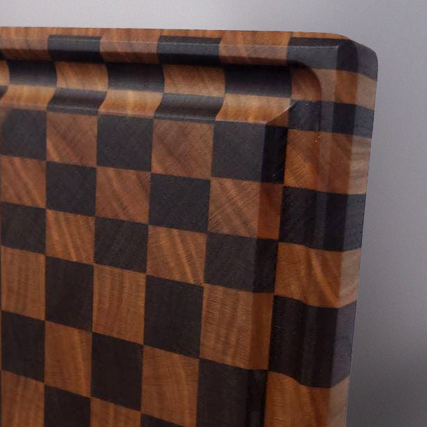 Checkered End Grain Cutting Board