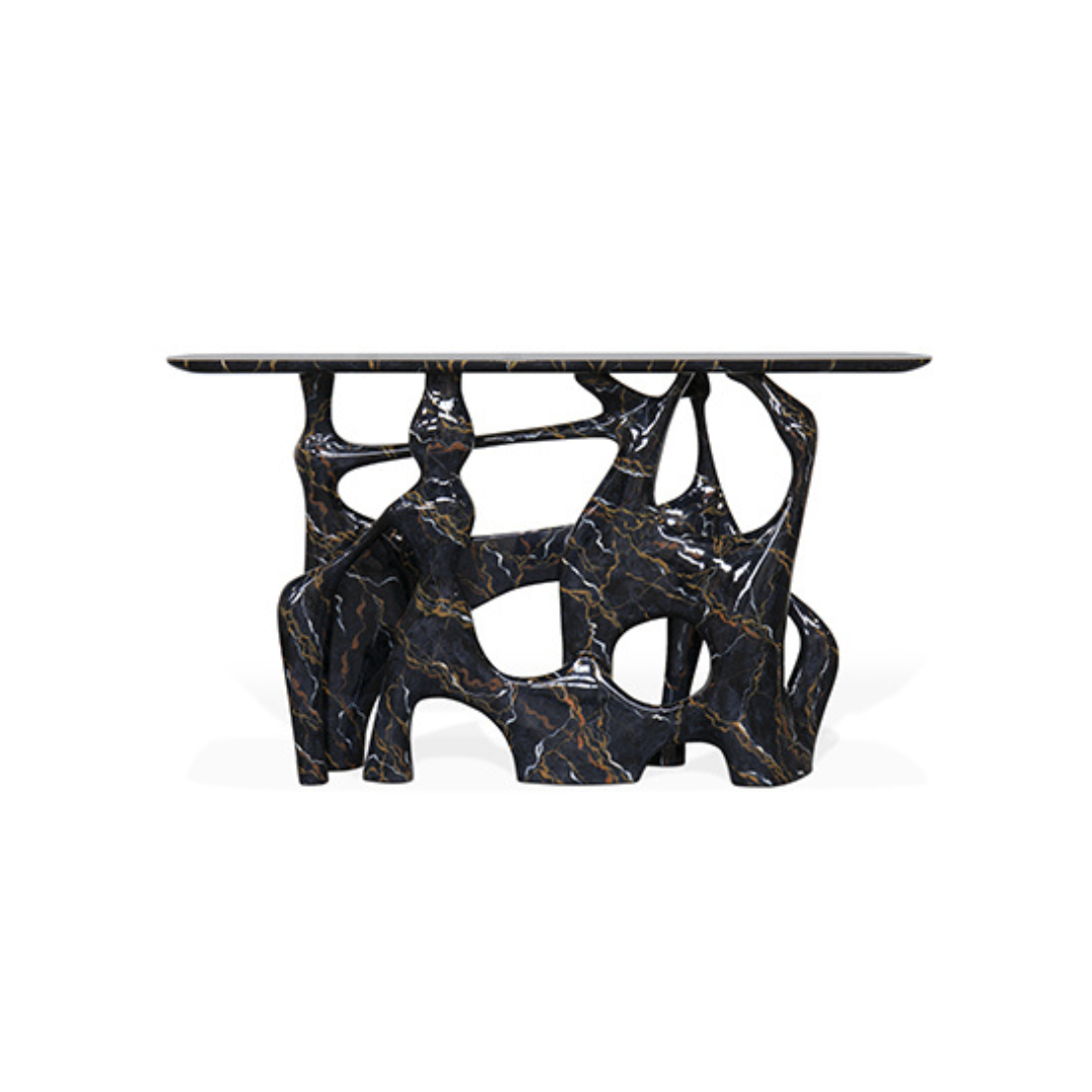 Bastei Console Faux Marble image 0