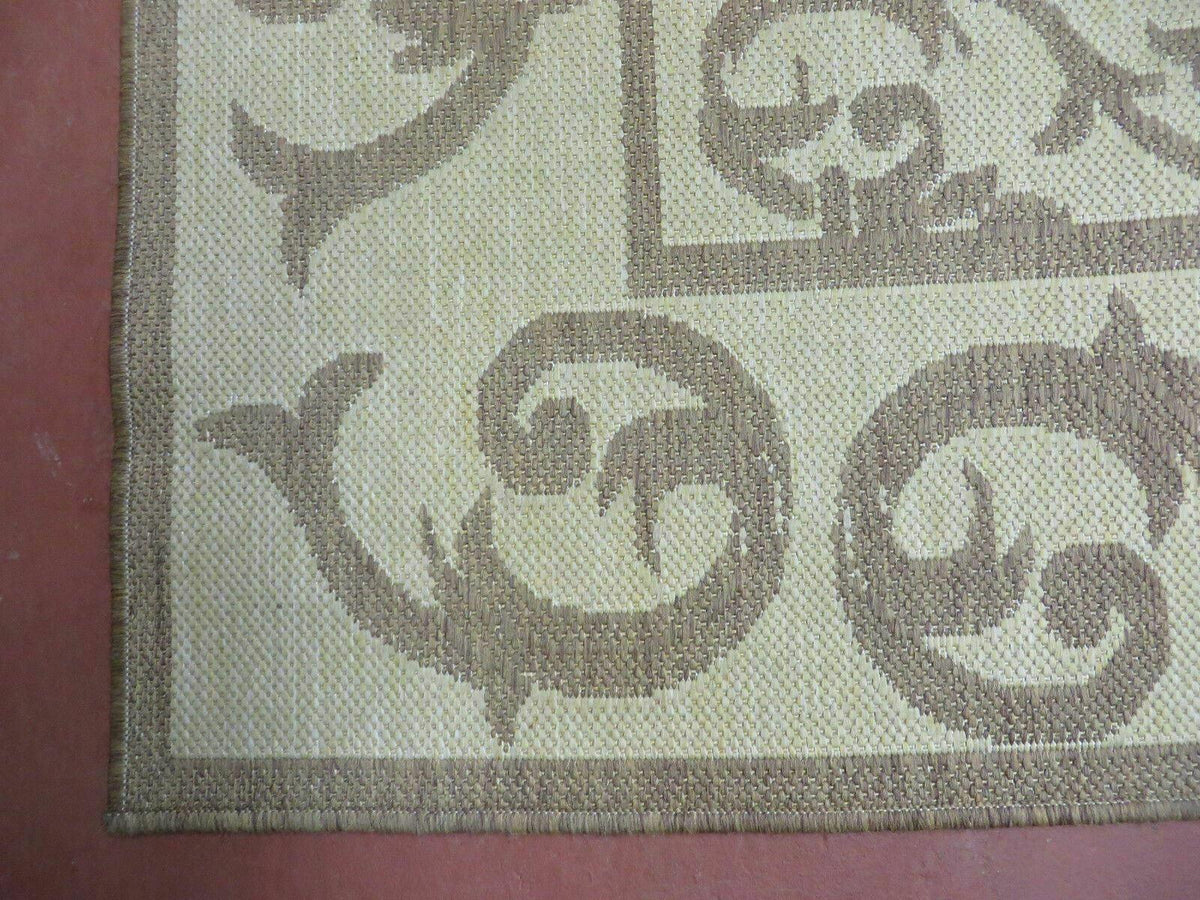 5' X 7' Machine Made Natural Fiber Jute Kilim Two Sided Rug Carpet Flat Weave Contemporary Design - Jewel Rugs, view 7