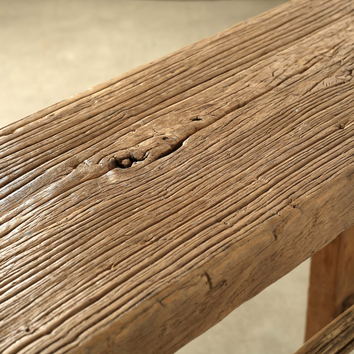 Approx. 59 Inches Long 11 Inches Deep Vintage Console Table Weathered Natural