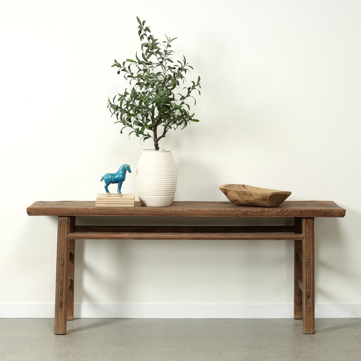 Approx. 78.7" Long 18.5"Deep Console Weathered Natural