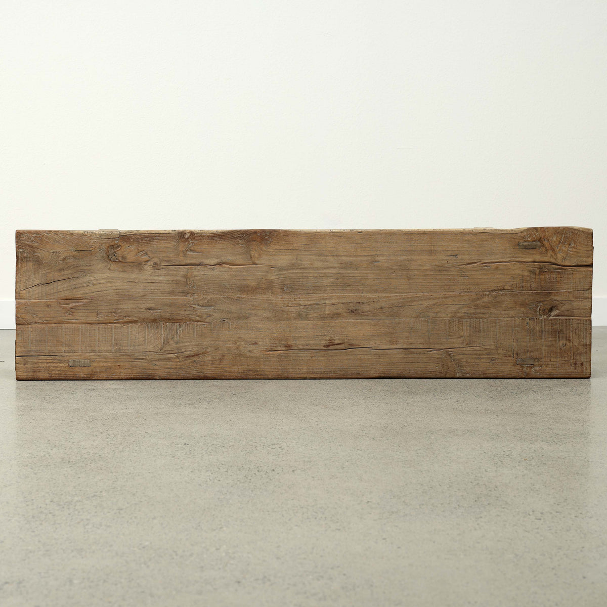 Approx. 56 Inches Long Console with Shelf, Weathered Natural
