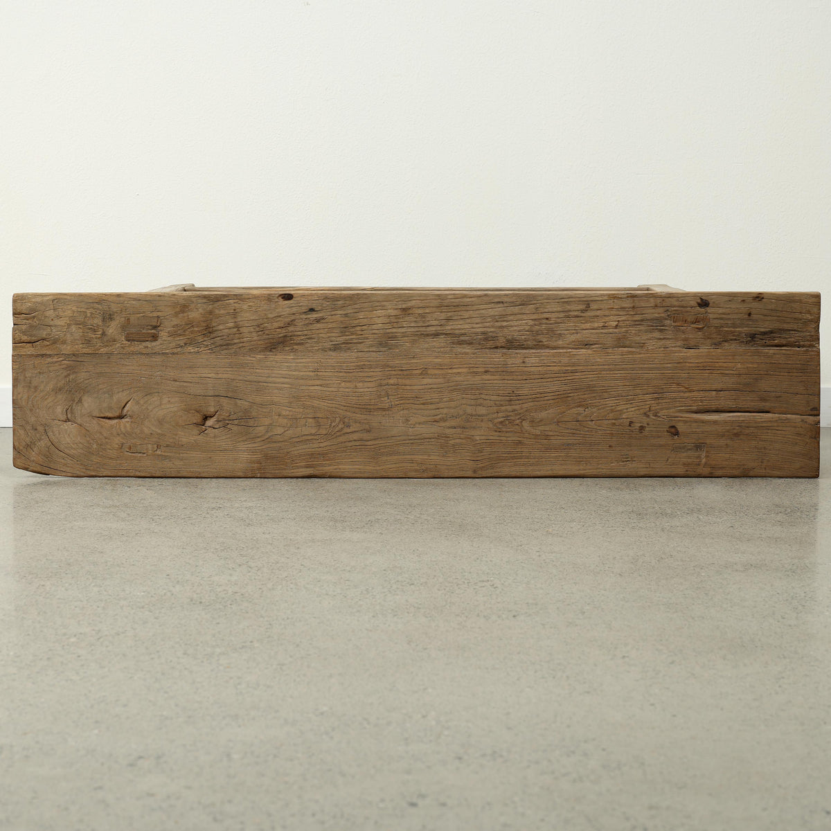 Approx. 59.8" Long 13.8"Deep Console with Shelf, Weathered Natural