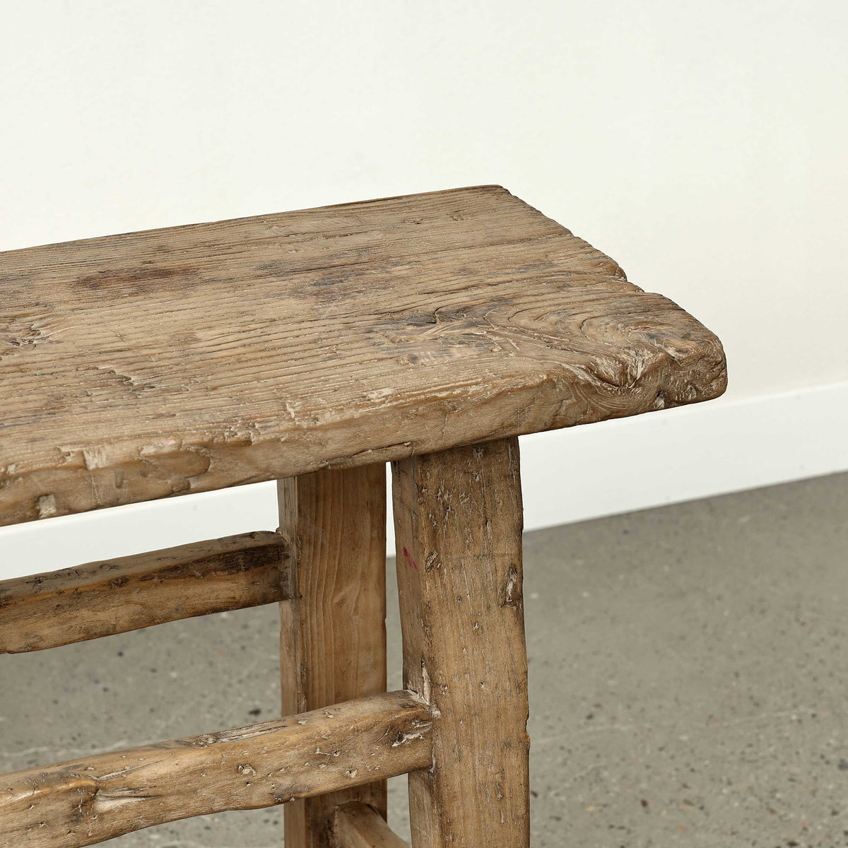 Approx. 45" Long 12"Deep Console with Shelf, Weathered Natural