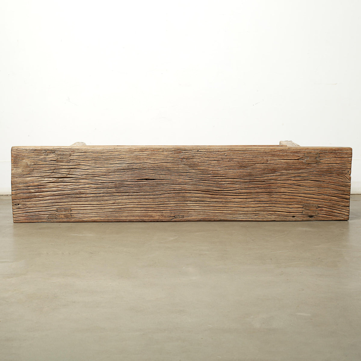 Approx. 67 Inches Long Vintage Console with Shelf Neutral Wood Tone 67.72W14.96D31.5H