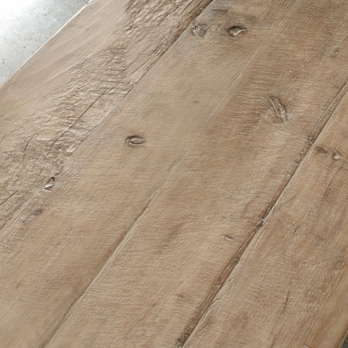 Vintage Coffee Table Approx. 67 Inches Wide 29 Inches Deep Weathered Natural (dimensions and finish may differ)