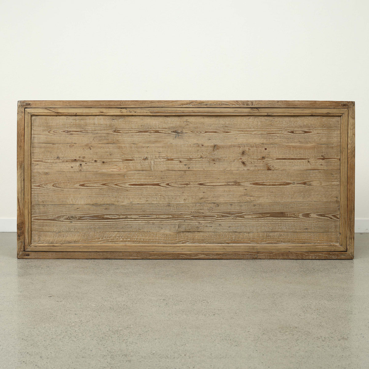 Approx. 73" Long 34" Deep Vintage Coffee Table Weathered Natural
