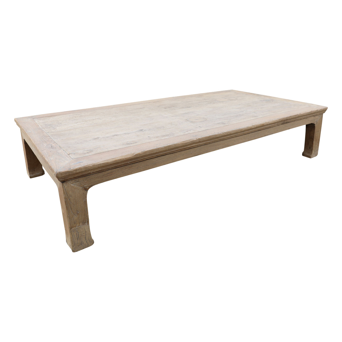 Approx. 6-7ft Wide 25-35 Inches Deep Vintage Extra Large Coffee Table Weathered Natural (Size & Finish vary)