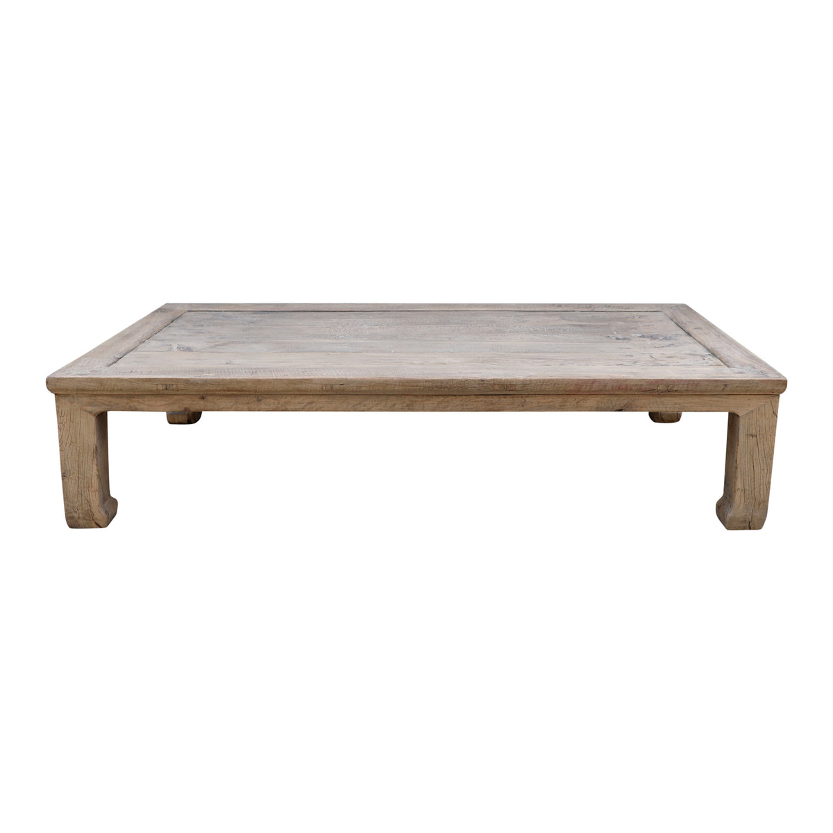 Vintage Extra Large Coffee Table Approx. 7-8ft Wide 30-50 Inches Deep Weathered Natural(Size & Finish vary)