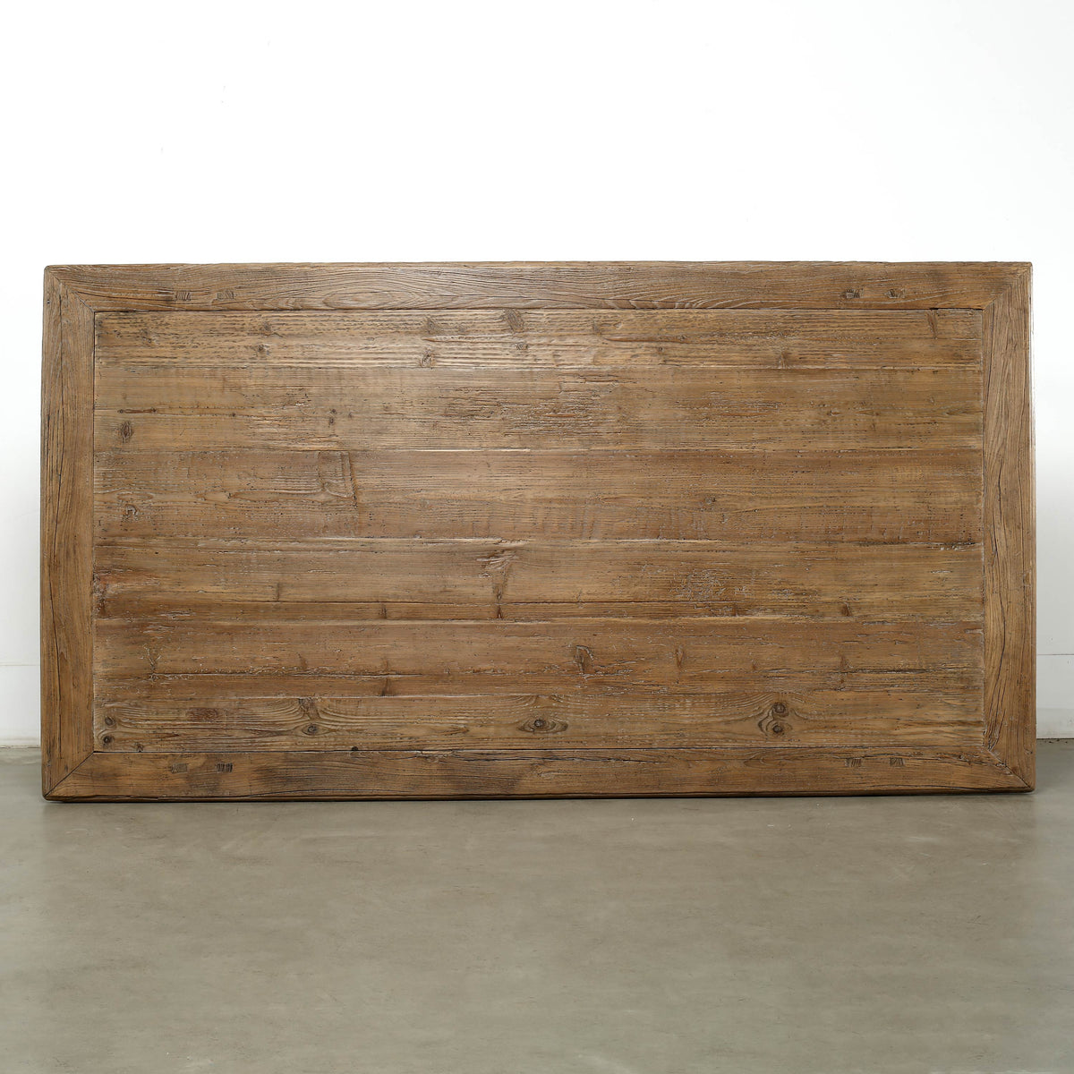 Approx. 91 Inches Wide 48.4 Inches Deep Vintage Extra Large Ming Style Coffee Table Weathered Natural