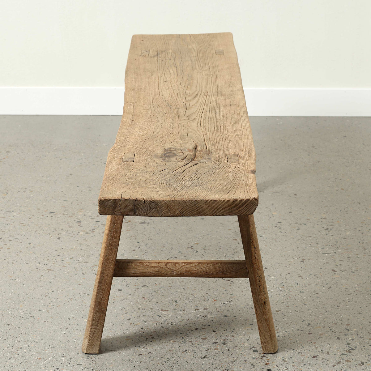Vintage Bench Approx. 66 Inches Wide 14 Inches Deep Weathered natural