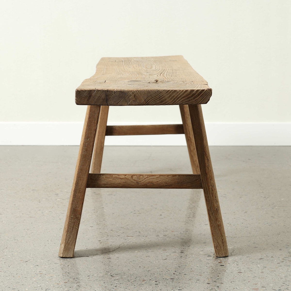 Vintage Bench Approx. 66 Inches Wide 14 Inches Deep Weathered natural