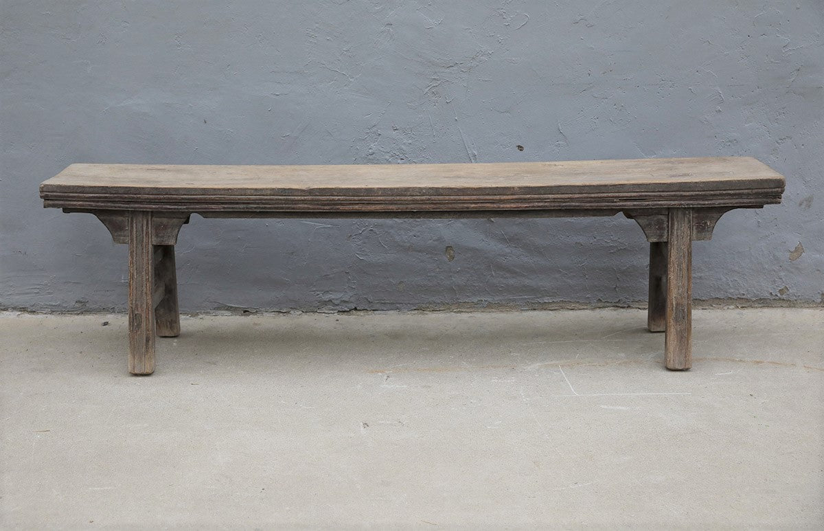 Vintage Bench Large Weathered Natural 74Wx12Dx20H