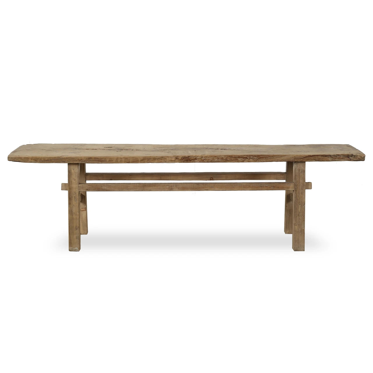Vintage Wood Bench | Weathered Natural Reclaimed Wood