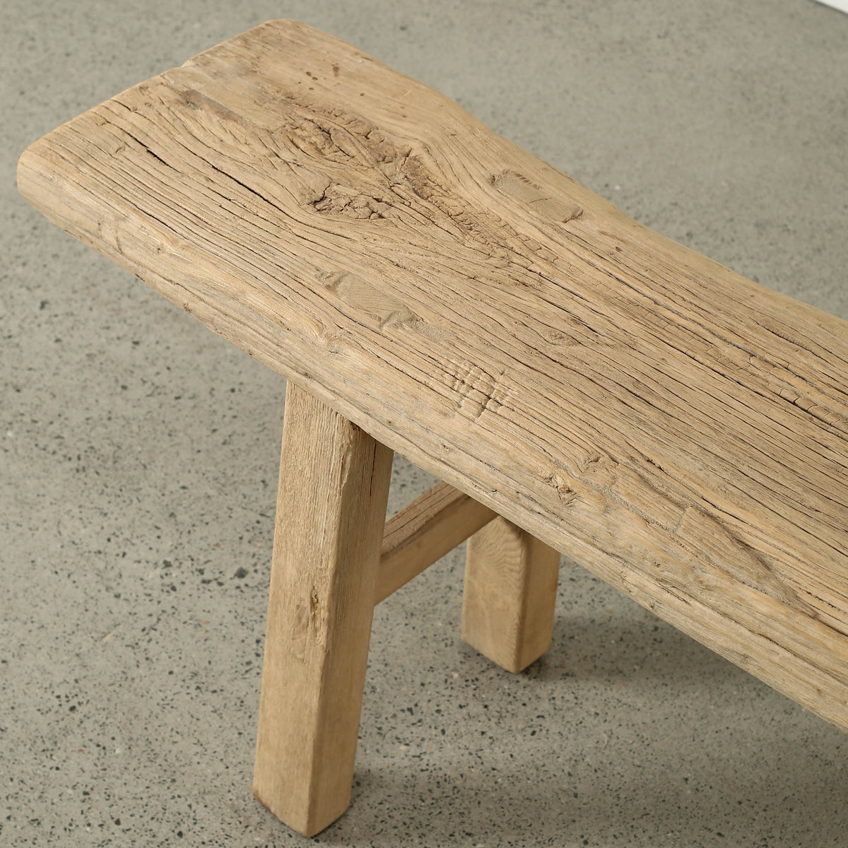 Approx. 87 Inches Long 11 Inches Deep Vintage Rustic Bench Weathered Nature