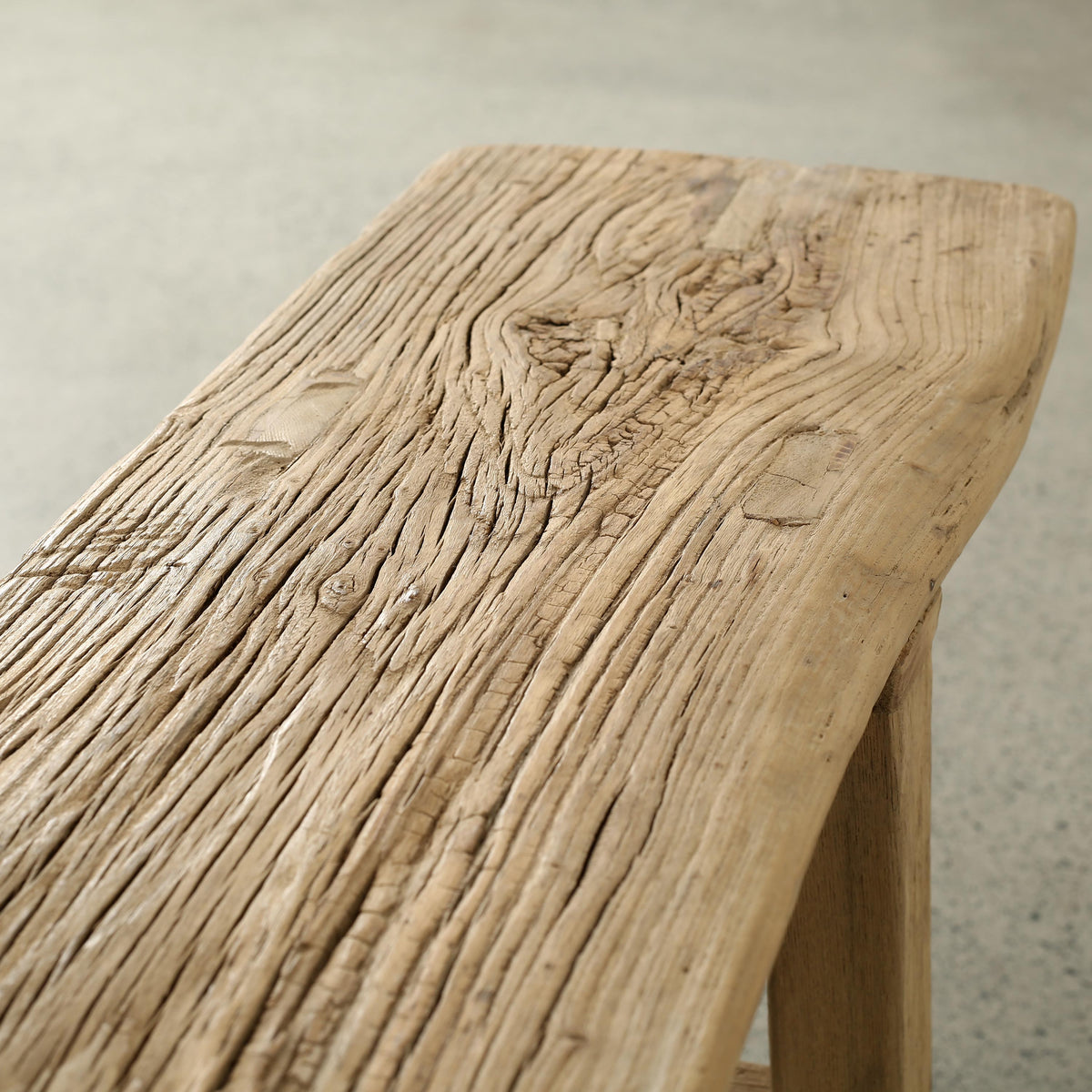 Approx. 87 Inches Long 11 Inches Deep Vintage Rustic Bench Weathered Nature