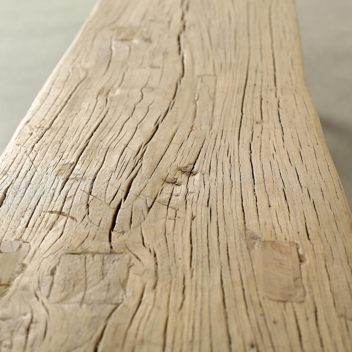 Approx. 87 Inches Long 11 Inches Deep Vintage Rustic Bench Weathered Nature