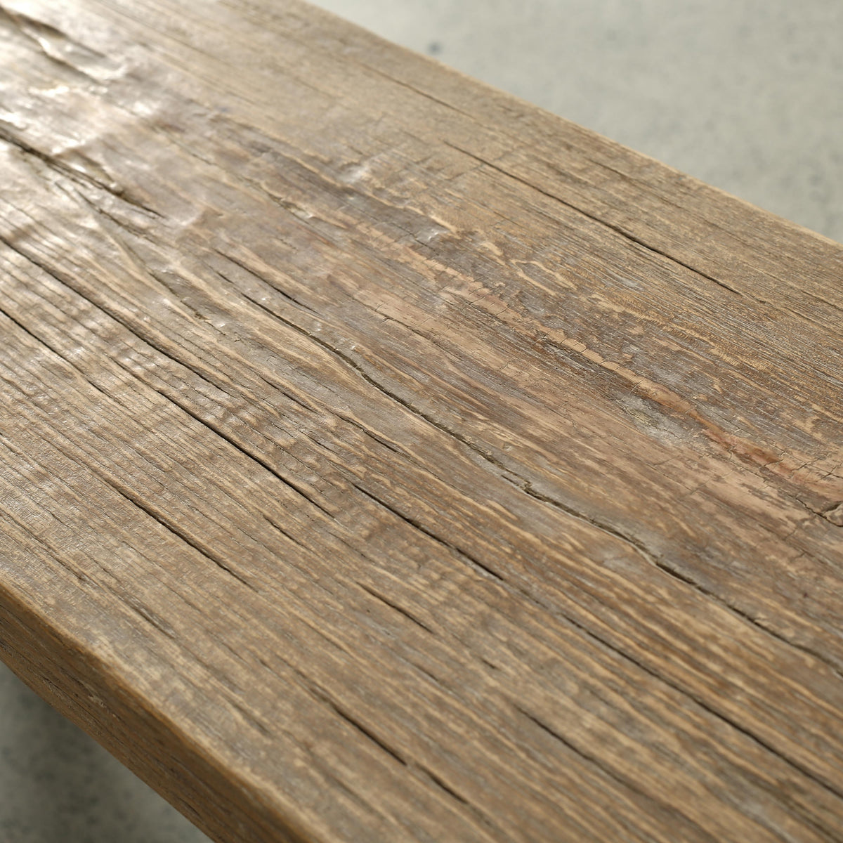 Approx. 91 Inches Long 12 Inches Deep Vintage Rustic Bench Weathered Nature
