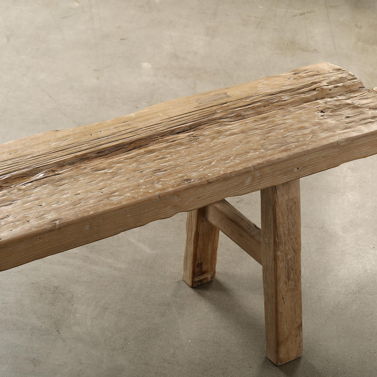 Approx.90 Inches Long 12 Inches Deep Hermosa Entryway Bench Weathered Natural