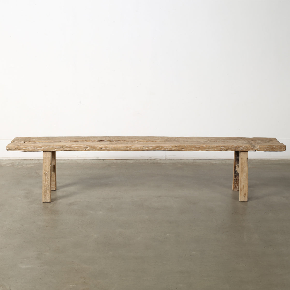 Approx.90 Inches Long 12 Inches Deep Hermosa Entryway Bench Weathered Natural