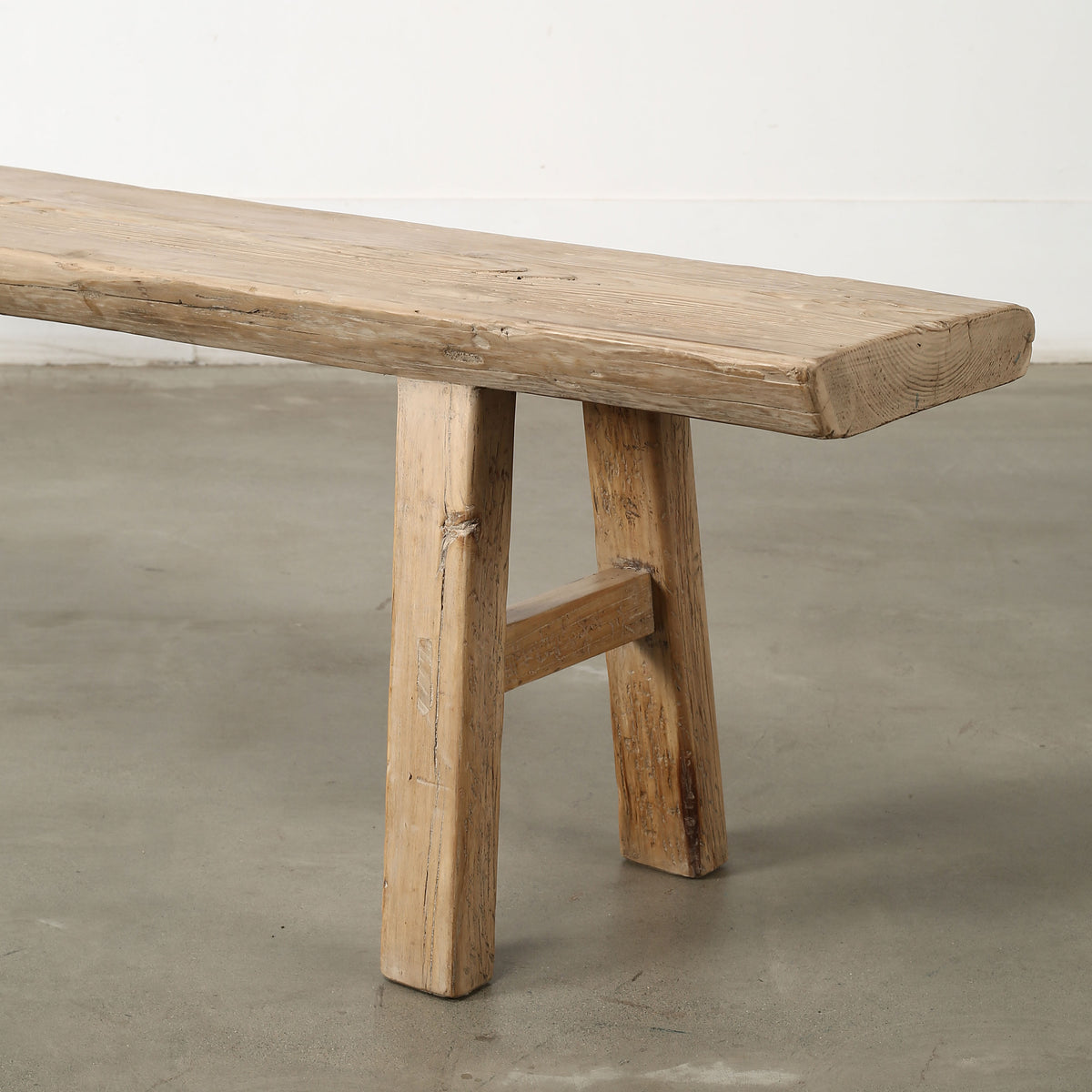 Approx.82 Inches Long 12 Inches Deep Hermosa Entryway Bench Weathered Natural