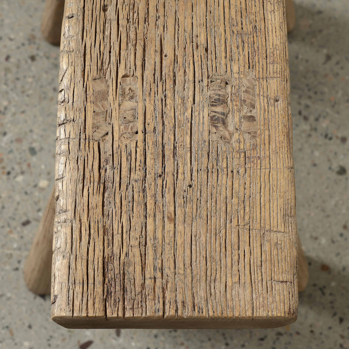 Approx. 24 Inches Long Vintage Mini Bench Front Panel