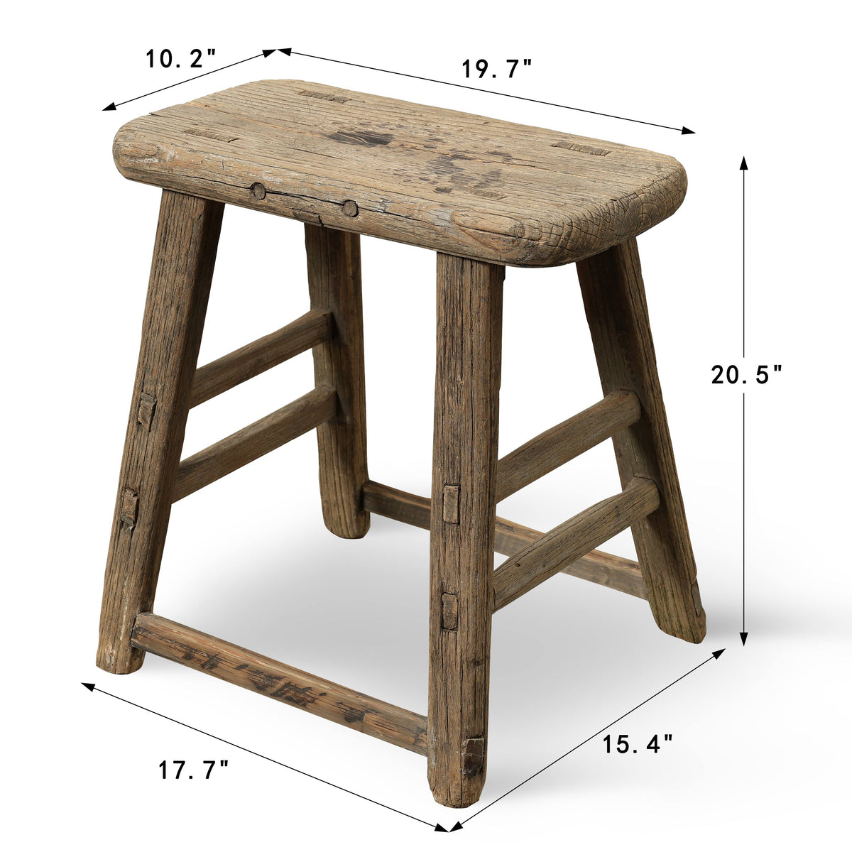 Vintage Accent Table Approx.19.7 Inches Wide 10.2" Deep 20.5" High