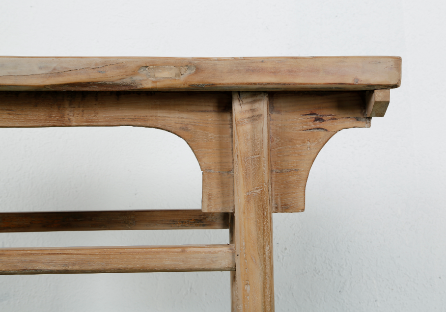 Approx. 35-45 Inches Long Vintage Side Table (Size & Finish vary)