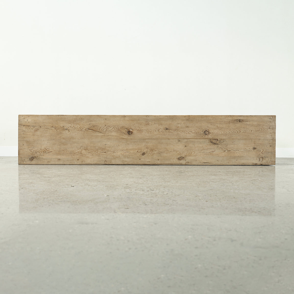 Approx. 91" Long Antique Sideboard with Six Doors & Three Drawers, Weathered Natural