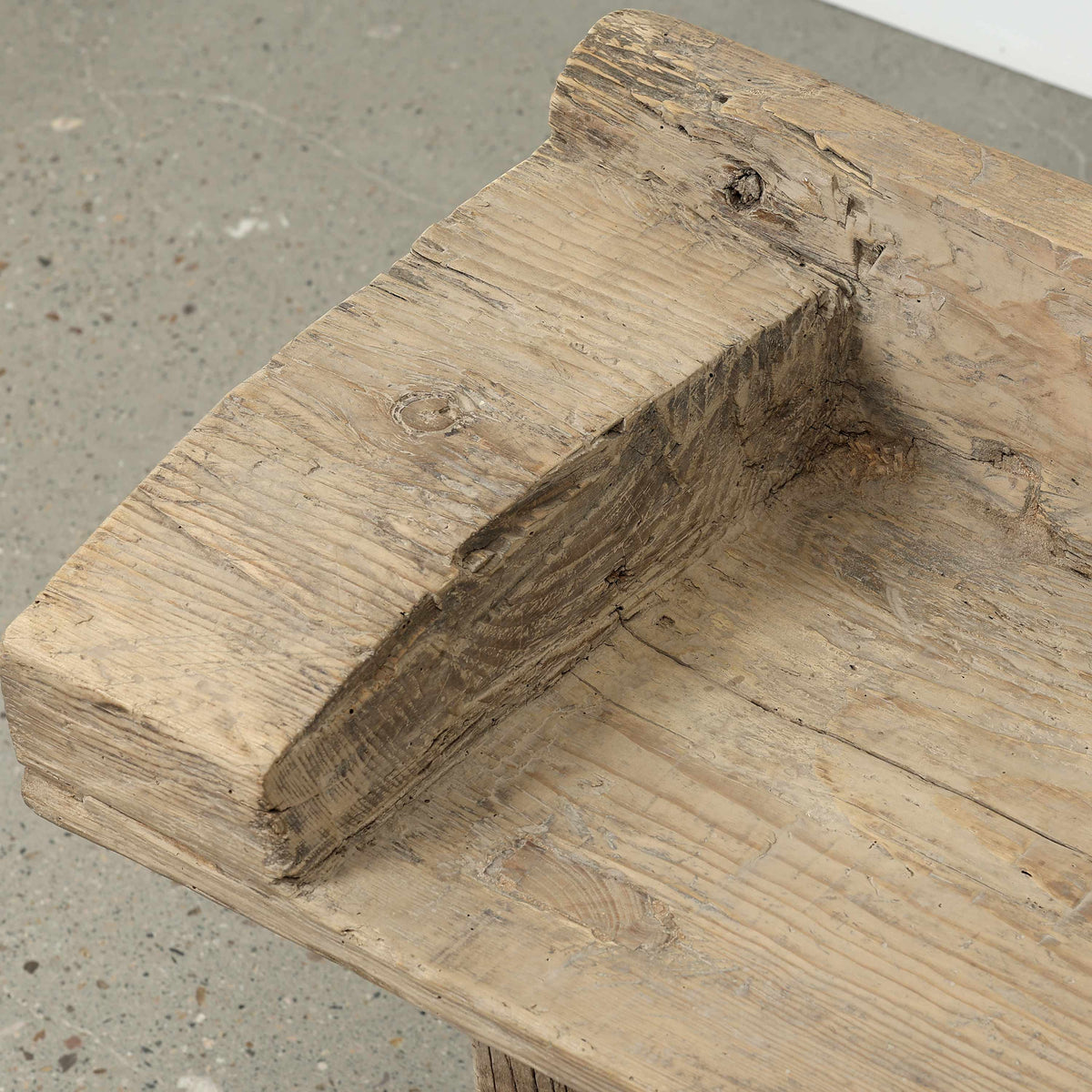 Approx. 65 Inches Wide 23.6 Inches High Live Edge Vintage Bench Weathered Natural