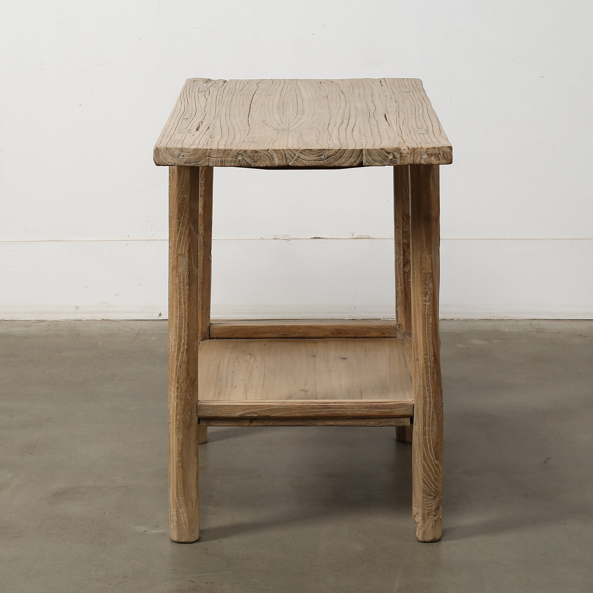 Vintage Counter Table Weathered Natural 35.8x20.9x32.3H
