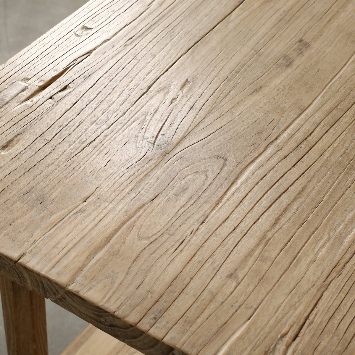 Vintage Counter Table Weathered Natural 35.8x20.9x32.3H