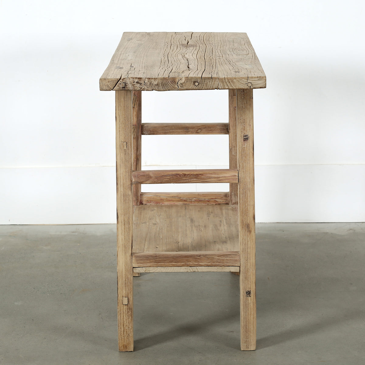 35 Inches Long Vintage Counter Table Weathered Natural 35.4x16.1x31.5H (Pre-order only)