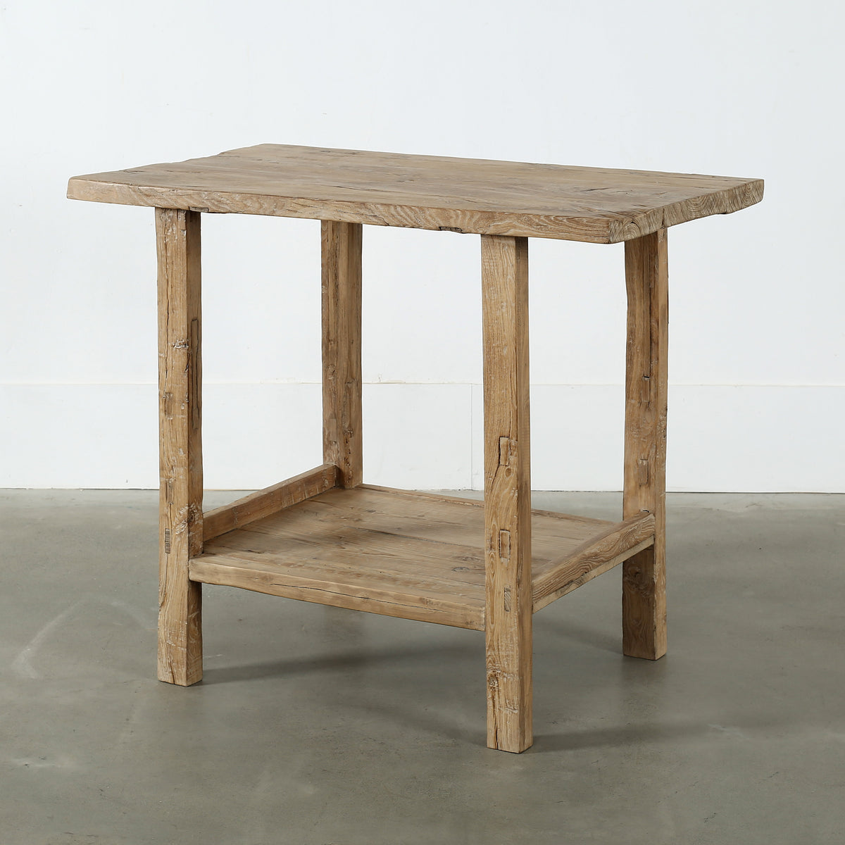 Vintage Counter Table Weathered Natural 37.4x22x33H