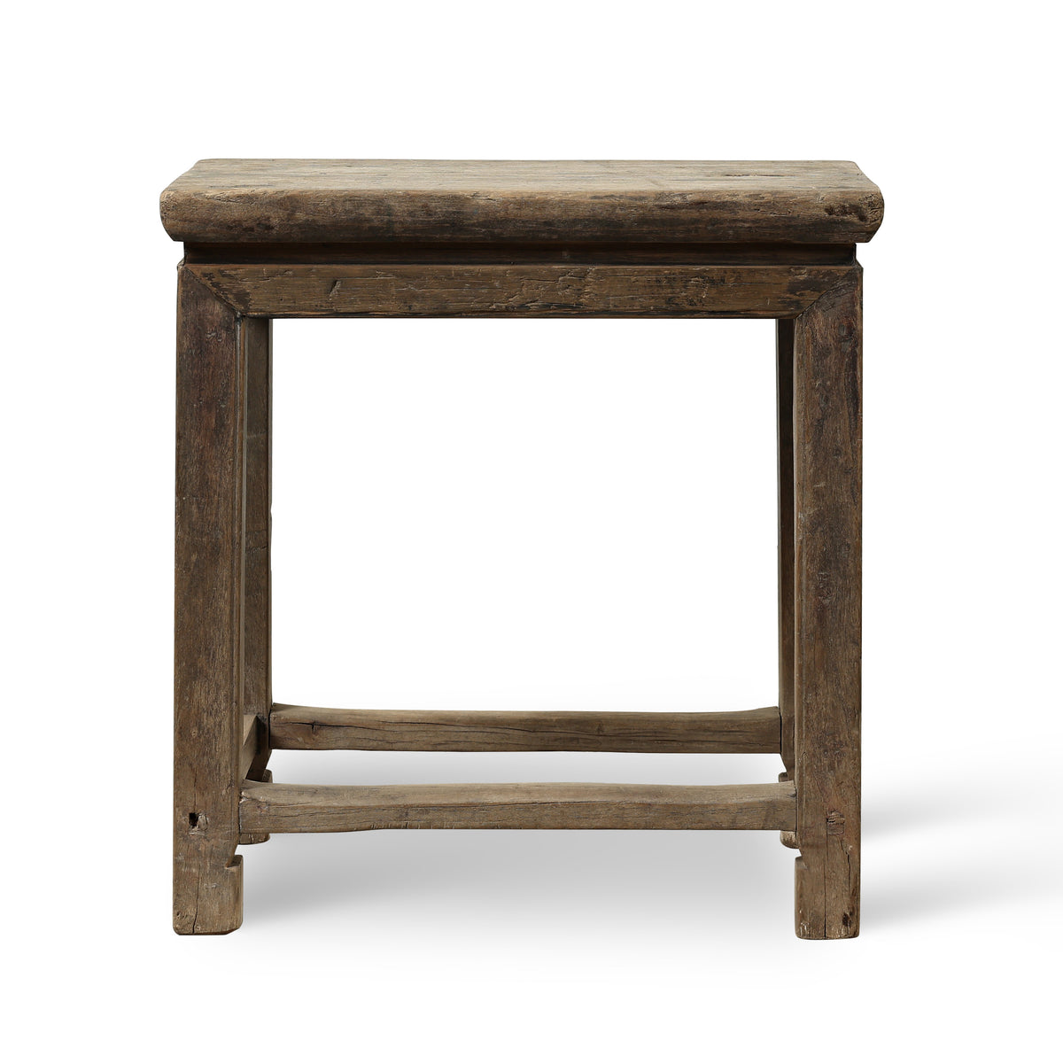 Approx. 18-20 Inches Wide Vintage Rectangular Table Weathered Natural (finish & size vary)