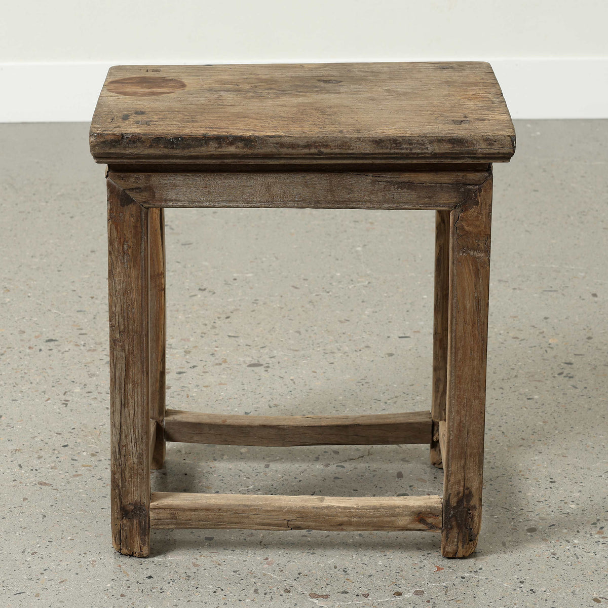 Approx. 18-20 Inches Wide Vintage Rectangular Table Weathered Natural (finish & size vary)