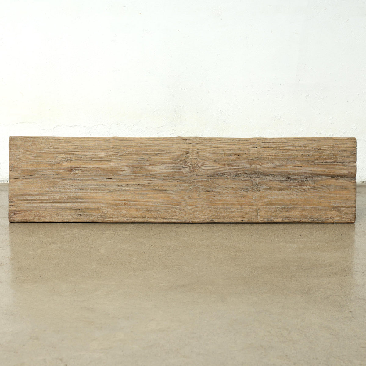 Approx. 51 Inches Long Vintage Log Console with Rustic Natural Wood Tone