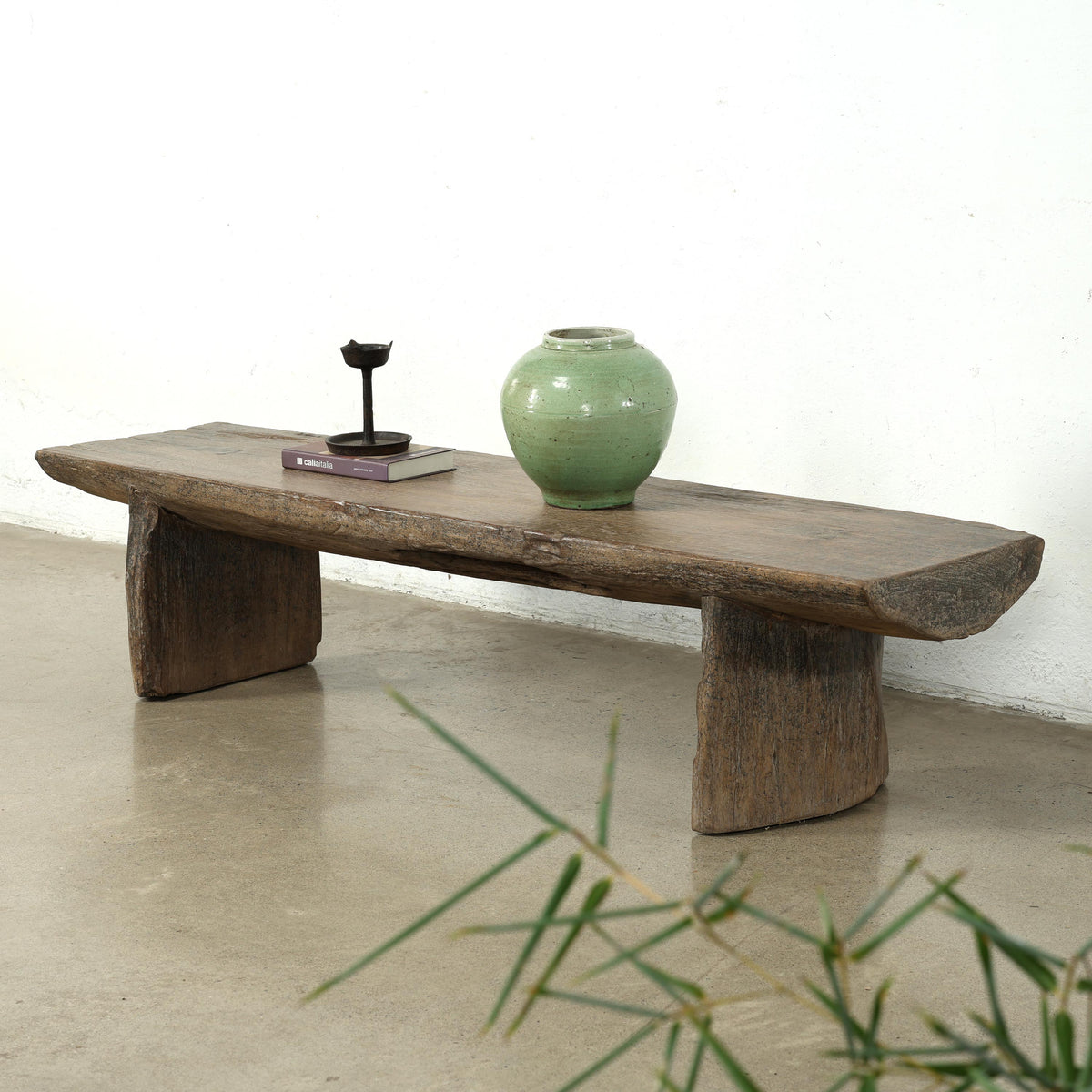 Approx. 69" Live-Edge Heritage Timber Low Bench