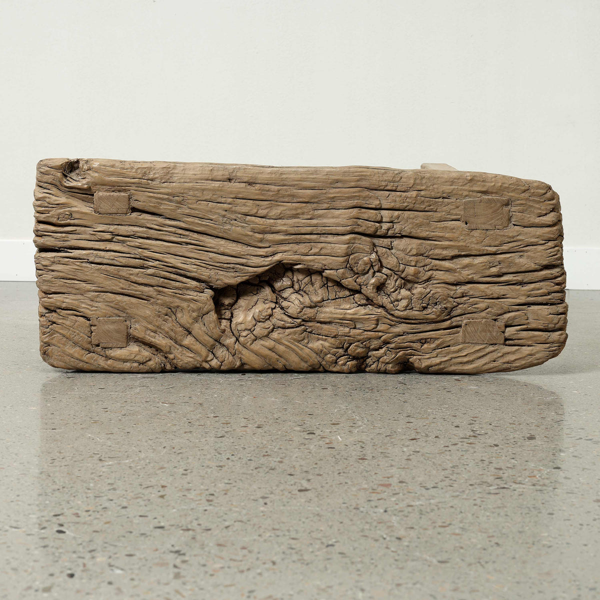 Vintage Narrow Console 37.4" Wide 15"Deep Weathered Natural